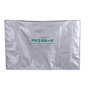 Airconditioner Cover – Outdoor Airconditioner Cover Anti-stof Anti-Sneeuw Waterdicht Zonwerend voor Thuis (2p (80 * 26…