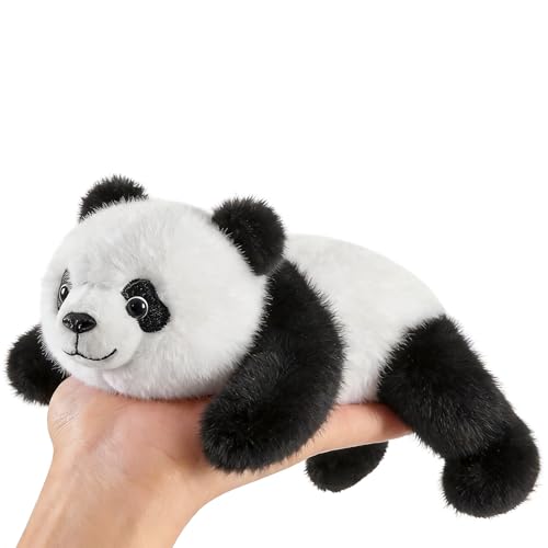 PEACH CAT Panda Stuffed Animal Cute Plushies Small Plush Toys Birthday Gifts for Girls Boys Kids