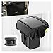 AMXDHH Car Inner Dashboard Storage Box Center Console Glove Box CD Box Sundries Box Fit for Toyota Land Cruiser Prado 2010-2017(Carbon Fiber Style)