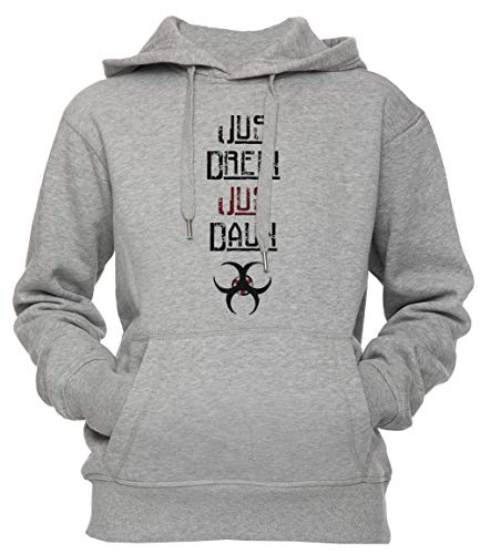 Erido Jus Drein Jus Daun - The 100 Unisexe Homme Sweat À Capuche Sweat-Shirt Pull-Over Taille XL Unisex Men's Women's Hoodie Grey X-Large Size XL