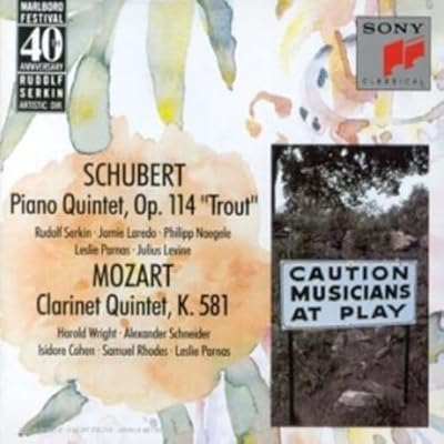 Schubert: Piano Quintet / Mozart: Clarinet Quintet