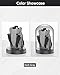 LKTOP Mini 5 Pro/4 Pro/3 Pro/3 Drone Display Stand for DJI Mini 5/4/3 Series Accessories, Glass Holder Base Dome Dustproof Cover for Storage/Collection/Gift/Home Decoration, No Charging Function (Gray)