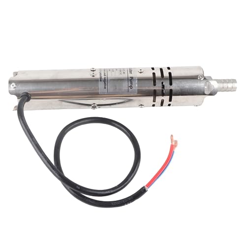 Bomba Séptica, Bomba de Pozo Sumergible Bomba Sumergible Imán Permanente Controlador MPPT Bomba de Pozo Solar de 24 V CC Solar Eléctrica Sin Escobillas Incorporada (S243T-40)