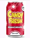 Regaliz Relleno Erfrischungsgetränk, 33cl Dosen, 6er Pack, Ohne Koffein, Kalorienarm