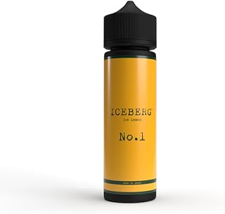 電子タバコ リキッド 60ml ニコチン0 ノンニコチン レモン メンソール ICEBERG No.1 | 60ml大容量リキッド,ニコチン0 タール0 ノンニコチン,日本製,甘さを抑えた爽やかなレモンフレーバー,しっかりしたメンソールと清涼感,電子タバコやPODにおすすめ