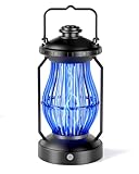 Ejonix Rechargeable Bug Zapper, Cordless Portable & Hanging Electric Mosquito & Fly Killer with Light for Indoor & Outdoor, Ideal for Backyard and Patio