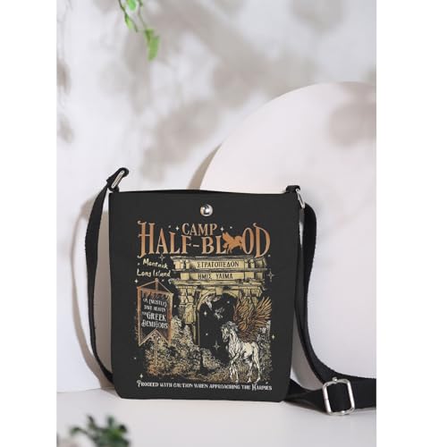 MAOFAED Literary Theme Crossbody Bag for Book Lover, Greek Mythology Gift, History Teacher Gift, Ancient God Goddess Gifts(save heaven)3