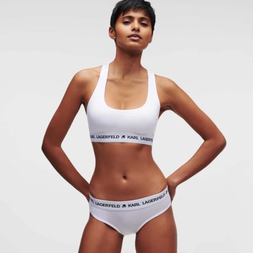 Bralette Chemise KARL LAGERFELD ropa interior de mujer con logo 2