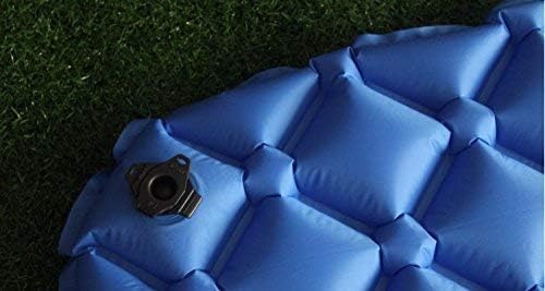Lightweight Ultralight Sleeping Pad - Inflatable Camping Mat for Backpacking, Camping, Traveling and Hiking (Blue)