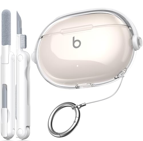 Serrure de sécurité pour Beats Studio Buds coque de transport pour le sport blanc