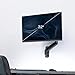 VIVO Single Monitor Counterbalance Wall Mount for 32 inch Screens up to 19.8 lbs, Full Motion, Max VESA 100x100, Black, MOUNT-V001G