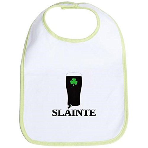 CafePress-Bavaglino con scritta Slainte Irish Stout Kiwi