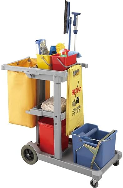 Yamazaki Sangyo 201723 CL863-000X-MB Condor Accessory Storage Bucket, ECO Capacity, 1.2 gal (5 L), Yellow, Width 10.2 x Depth 6.7 x Height 7.2 inches (26 x 17 x 18.4 cm), Made in Japan