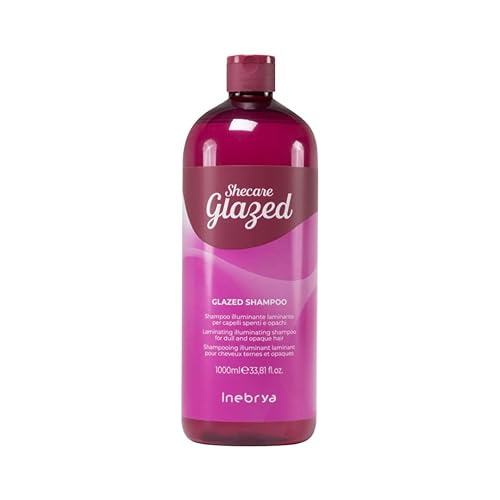 Miniatura 3 de Shecare Glazed Laminating Illuminating Shampoo and Mask - Fórmula de ácido hialurónico para cabello vibrante, 2 x 33.8 fl oz