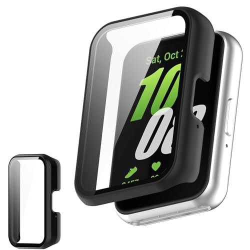 UIUIKA For Galaxy Fit 3 �J�o�[ Galaxy Fit 3 �ی�P�[�X �����K���X�t�B����&PC�t���[�� �����h�~ �Ռ��z�� �X�N���b�`�h�~ �h�o�h�� �w��h�~ �y�ʔ��^�݌v�i�u���b�N)