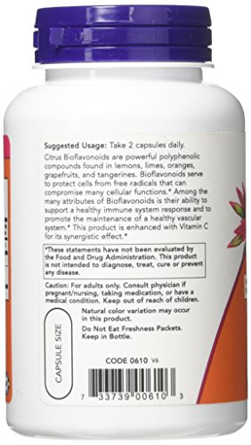 Now Foods Citrus Bioflavonoid, 100 Count (Pack Of 1) #TOP1