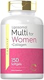 Carlyle Multivitamin for Women | 150 Softgels | Liposomal Vitamin with Iron | Hydrolyzed Collagen & Biotin | Non-GMO, Gluten Free Supplement