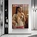 Jennifer's Body Movie Poster Megan Fox Hot Girl Poster 90s Canvas Wall Art Room Aesthetic Decor Posters 20x30inch(50x75cm)