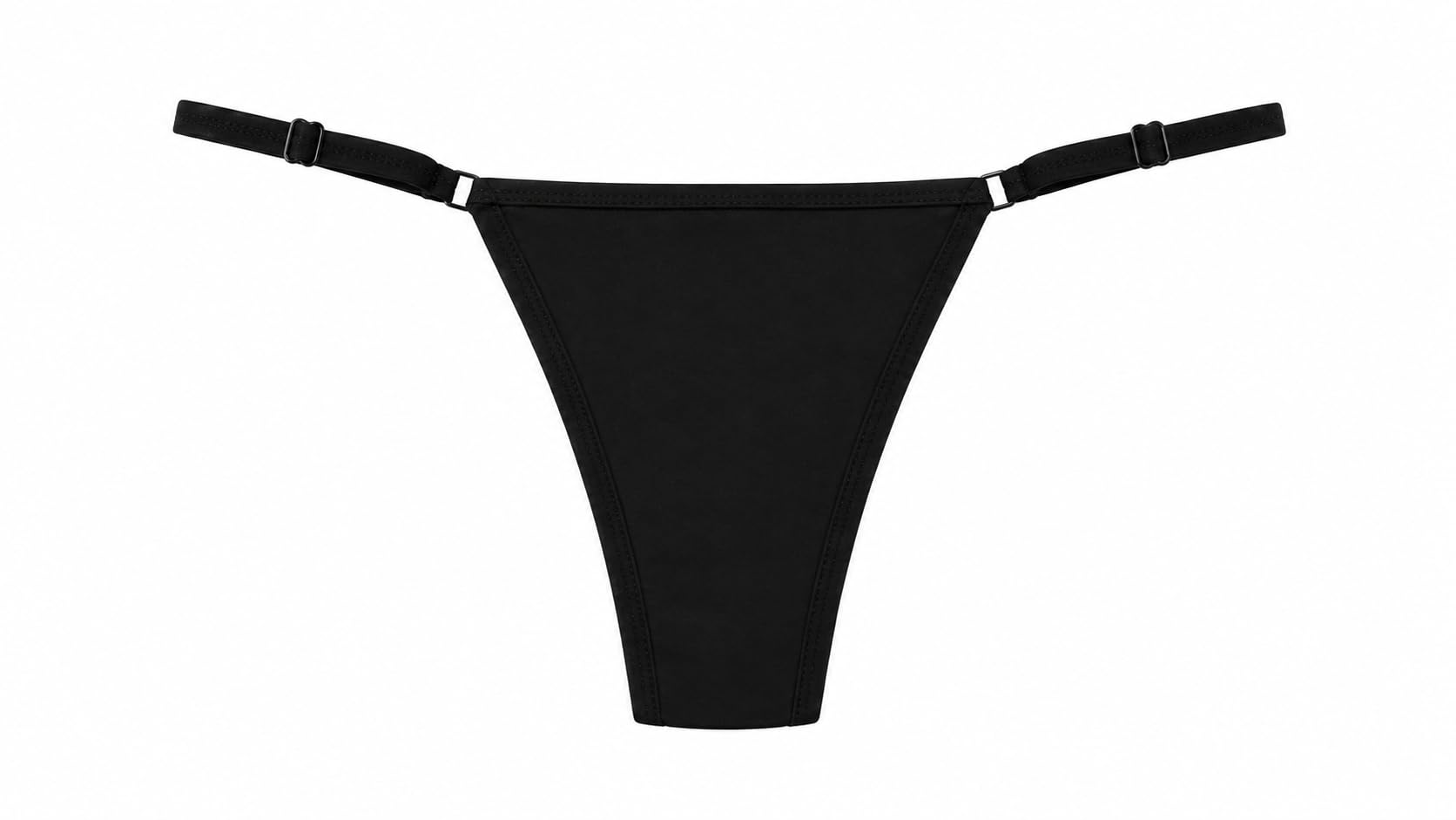 Women Polyester G-String Underwear Low Waist Panties Lingerie Ladies Briefs Thongs-image-34