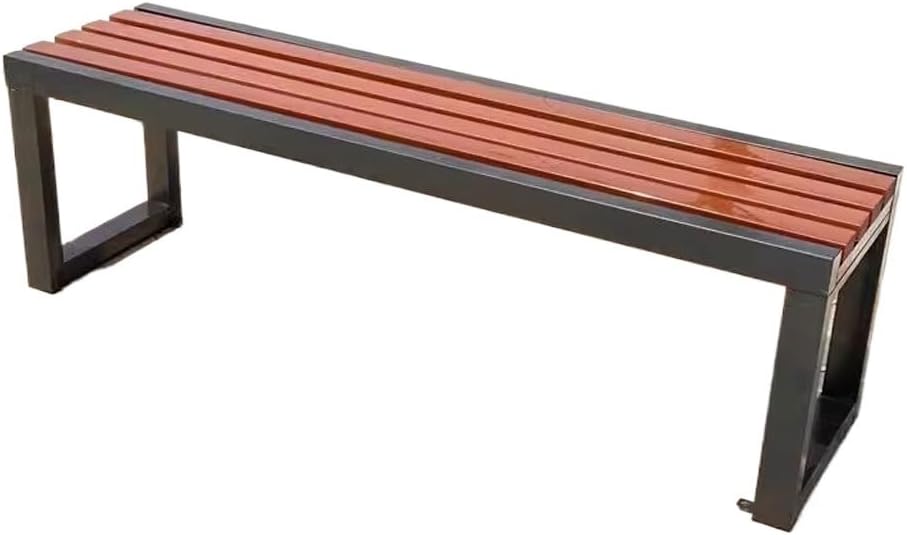 Patio Furniture Bench Park Chair Outdoor Bench Outdoor Courtyard Mall Outdoor Bench(Color:A 150CM)