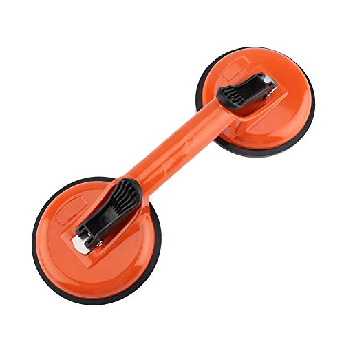 Vacuum Glass Suction Cup, Heavy Duty Glass Sucker Lifter, Floor Puller Tile Lifter for Moving Glasses Tiles Mirrors(#2)