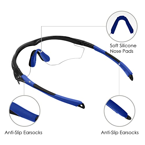 Image of BLAZERBUCK Replacement Sock Kits Earsocks & Nosepieces for Oakley M2 Frame XL Sunglass