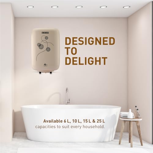 Image of Usha Aquagenie Neo 6 Litre Storage Water Heater with Free Installation (Ivory)