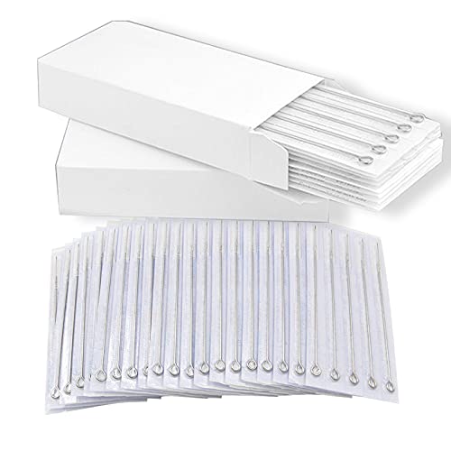 SOTICA Disposable Tattoo Needles - 50PCS Professional Tattoo Needles Pre-Cleaned Needles Liner and Magnum Suitable for Professional Tattoo Artist and Beginners. (1207RS)
