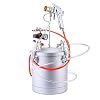 10L New Improved Pneumatic Imitation Stone Colour Pressure Spray Gun Colourful Paint Airbrush High Performance Printing Bucket Marble Paint Calibre Optional