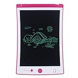 LCD Writing Tablet,Electronic Writing &Drawing Board Doodle Board,Sunany 8.5' Handwriting Paper Drawing Tablet Gift for Kids and Adults at Home,School and Office (Pink)