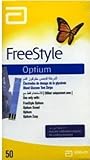 Tiras de prueba Freestyle Optium individuales 1x50 papillote