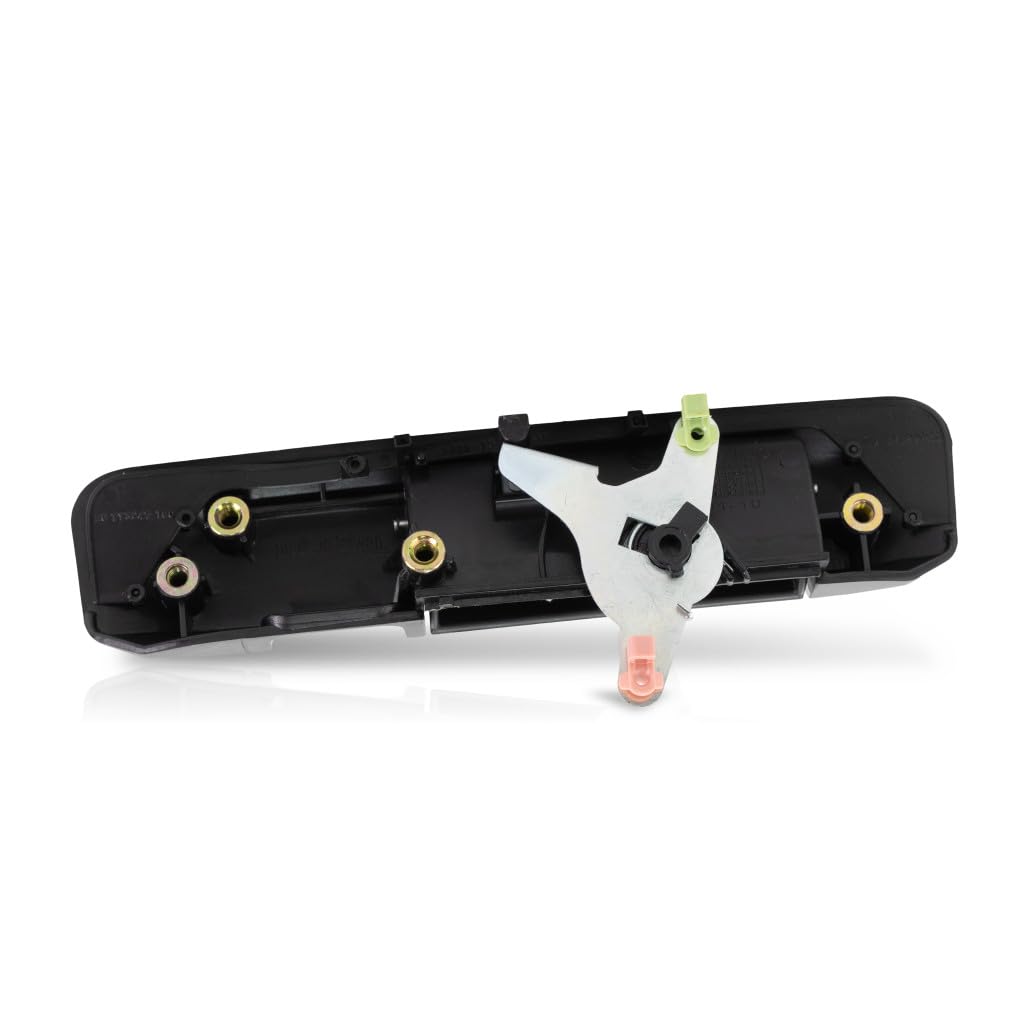 Tailgate Handle For 2009-2015 Toyota Tacoma With Camera Hole - Black, Direct Fit