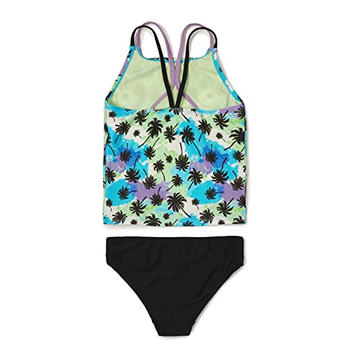 Image of Speedo girls Swimsuit Two Piece Tankini Thin Strap