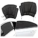 4 Packs Universal Car Window Screens - 2023 New Car Window Covers Sun Shades with UV Protection, Window Shades for Car Side Windows, Mesh Window Screen Privacy Car Window Covers Net for Camping (SUV)