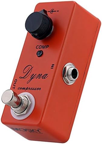 Mosky Mini Dyna Compressor Pedal Electric Guitar Effect Pedal with True Bypass