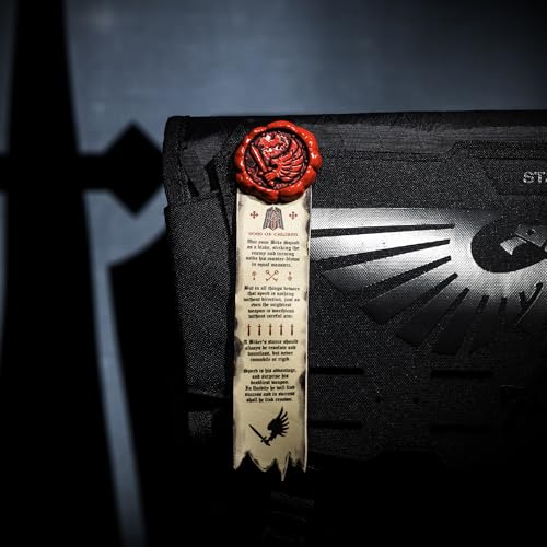 Image of Starforged Warhammer 40K Purity Seals Space Marines Blood Angels Ultramarines Chapters Collection Brooch Pin Badge Pendant Warhammer Gifts