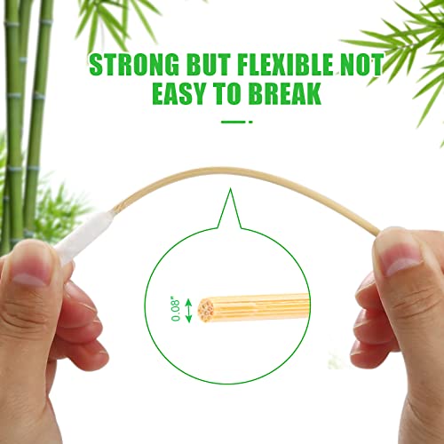Akoslale 200Pcs-4.7 Inch Long Qtips,Dog Qtips,Dog Ear Wax Cleaner,Long Cotton Swab, Clean Wound, Clean Nose, Ear Cleaning Supply For Puppies And Pets #TOP2