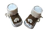  Babyschuhe, Babyschühchen, Babysocken, Babystiefel, gestrickt *flotter Flitzer*