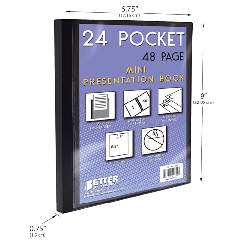 Petits carnets en polyéthylène avec pochettes transparentes et vue avant - 7