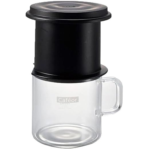 HARIO One Cup Cafeor Permantent Filter Drip Brew Coffee Maker CFO-1B