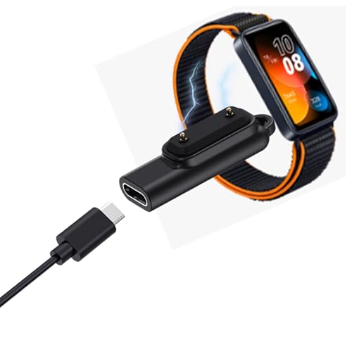 Base de carga compatible con Huawei Band 8 9 Fit 3 adaptador cargador smartwatch tipo C 2 piezas 2