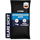 LICARGO Luftentfeuchter Auto 1 kg - Beschlagfreie Scheiben & klare Sicht - Auto Entfeuchter extra stark mit Naturgranulat, wiederverwendbar - gegen Feuchtigkeit & Schimmel im Autoinnenraum