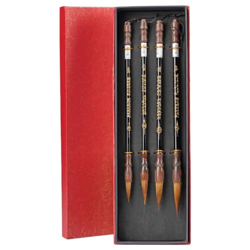 Pinceaux de calligraphie débutant pour apprendre l'art d'écriture asiatique chez soi