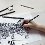 Conté à Paris 6 Count Drawing Pencils Set