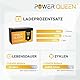 Power Queen 12Volt 6Ah LiFePO4 Batterie, Wiederaufladbare Lithium-Batterie mit 3000+ Deep Cycles, Eingebauter 6A BMS Schutz für Solaranlage, Fischfinder, Solarpanel Kit, Wohnmobil, Camping