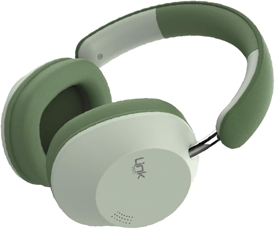 LinkTech HP3 Kulak Üstü Kablosuz Bluetooth Kulaklık Yeşil