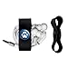 GRAPHICS & MORE Paw Print Dog Cat White on Black Headphone Earbud Cord Wrap - Charging Cable Manager - Wire Organizer Set of 2