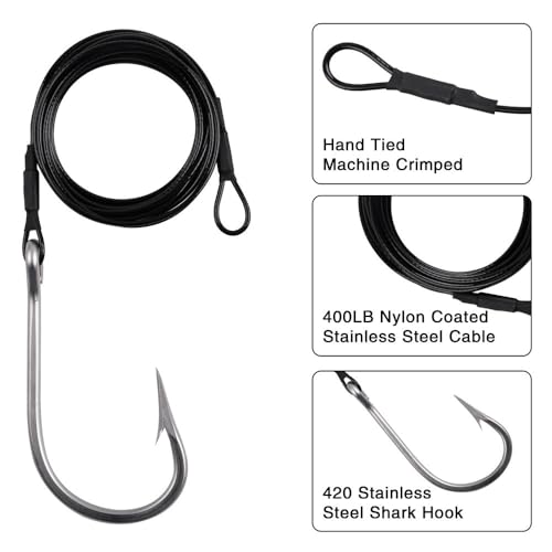 Pack de 1 Anzuelo para Pesca de Acero Inoxidable KTGCOZS miniatura 7