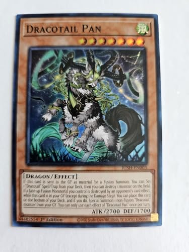 Dracotail Pan (Super Rare) - JUSH-EN003 - Super Rare - 1st Edition
