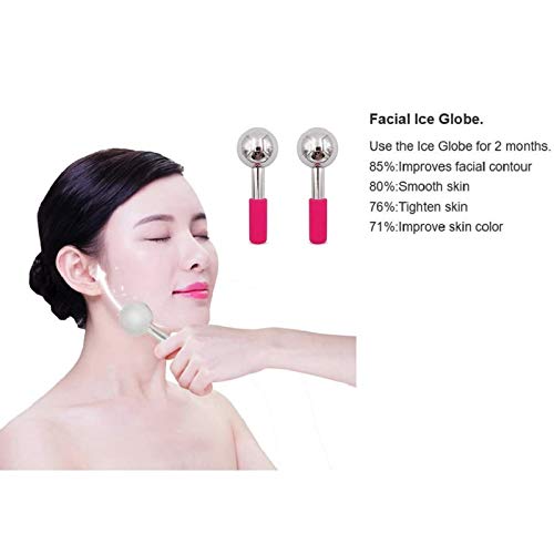 Magic Cool Roller Ball Cryo Lift Face Eye Ice Globes Facial Cold Ball Massage Tools voor roodheid Rustgevende sinus… - Image 8